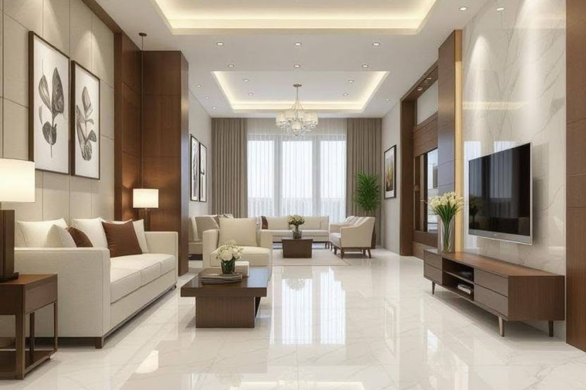 Designer tile flooring project in Eluru